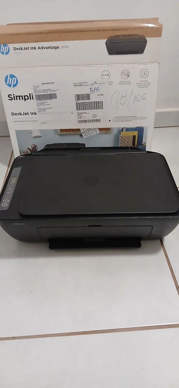 Impressora Deskjet ink Advantage 2774 - Foto 3