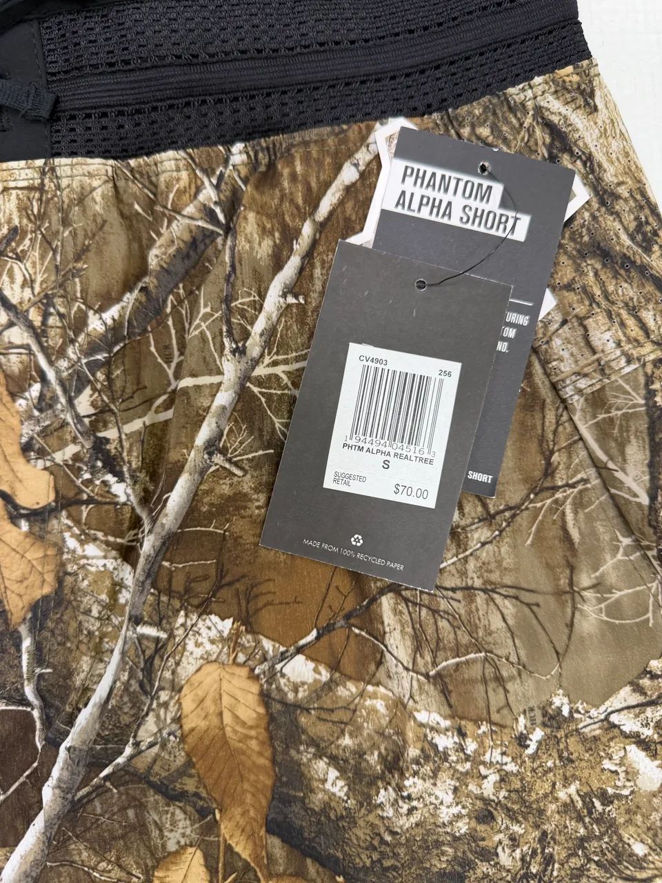 Bermuda Hurley Phantom Alpha Realtree Edge Original - Tam P - Foto 2