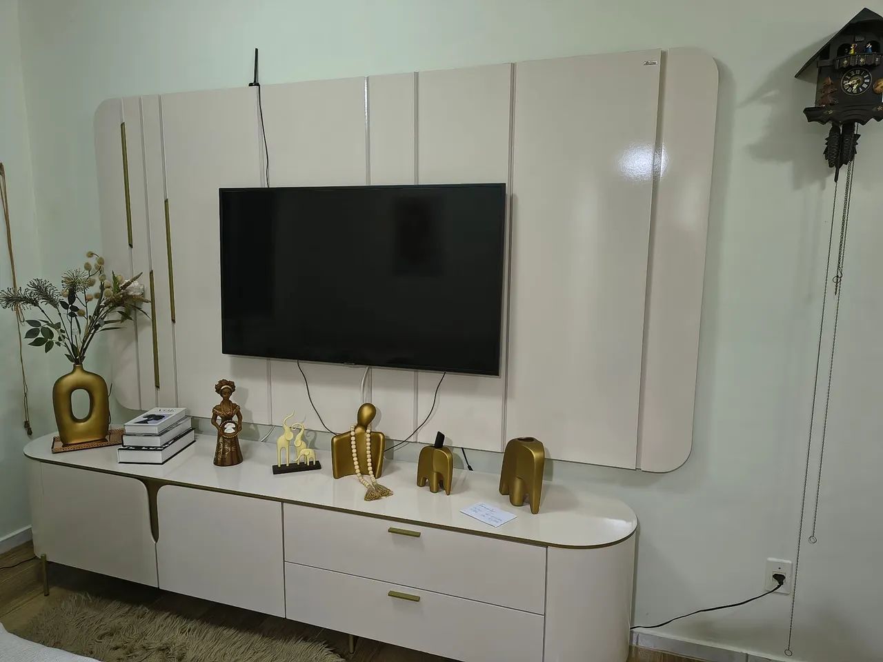 Painel e rack 
