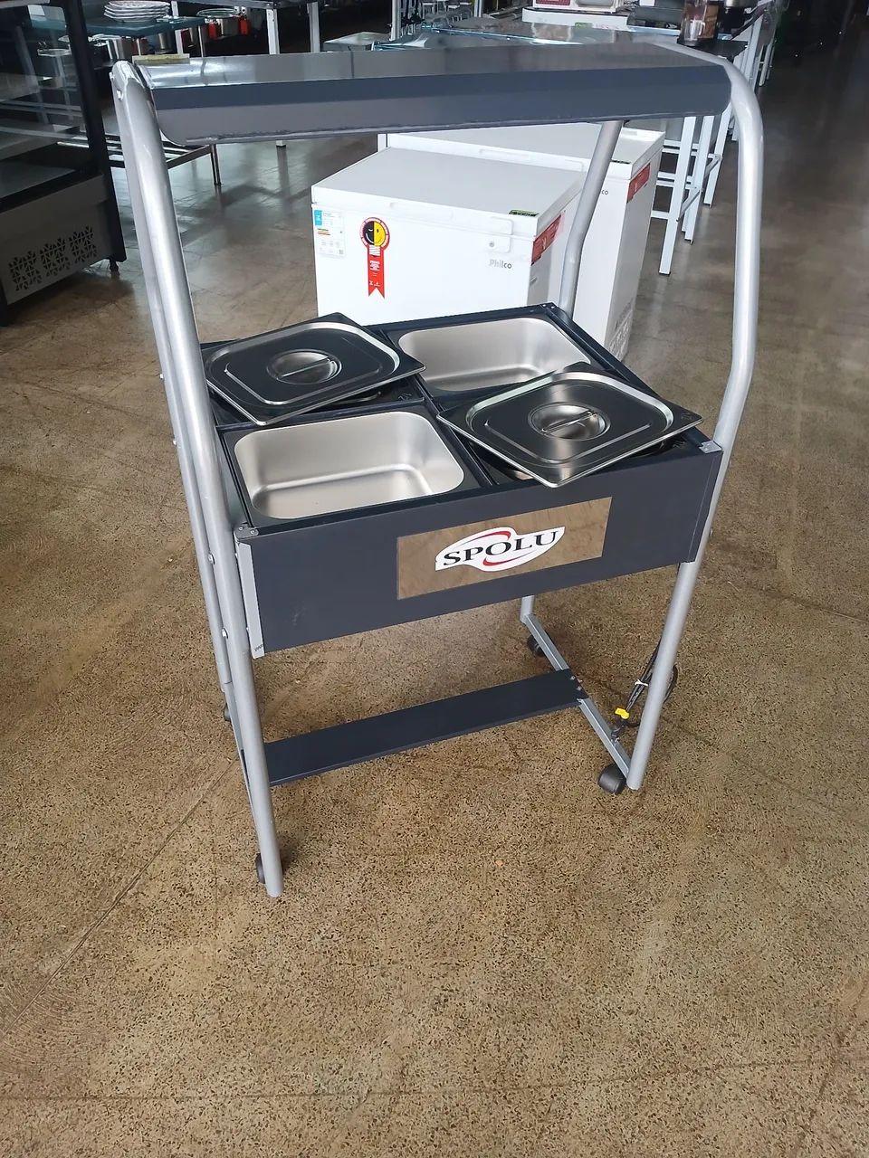 Buffet  Self-Service Térmico Spolu 4 Cubas 220V  - Foto 3