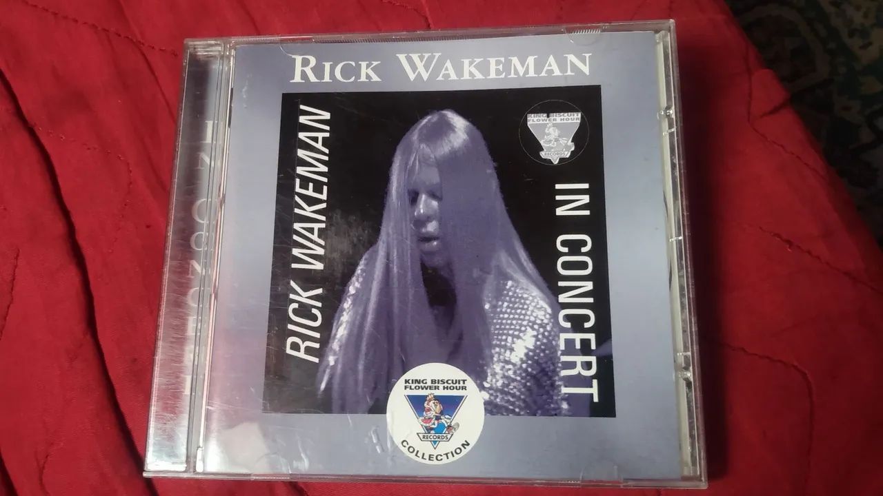 Cd original Rick wakeman in consert.