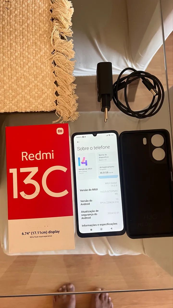 Vendo Redmi 13C novo - Foto 2