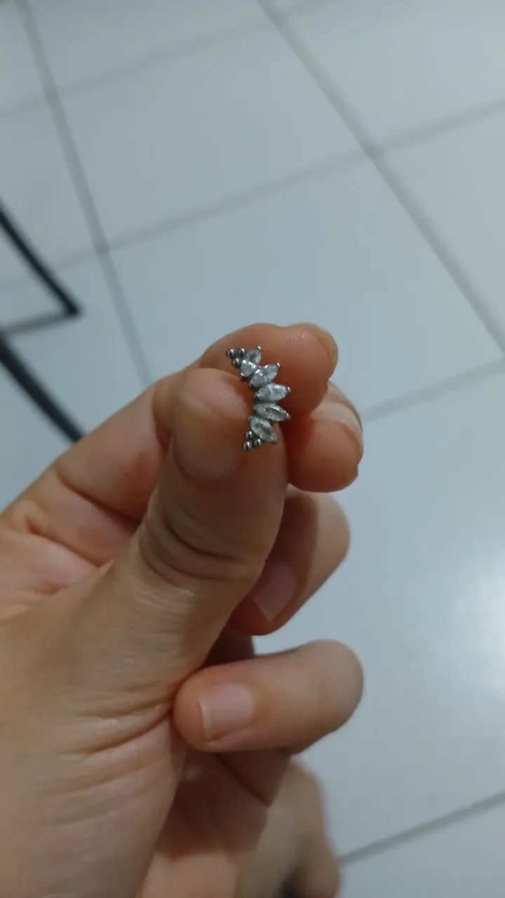 Piercing titânio  - Foto 3