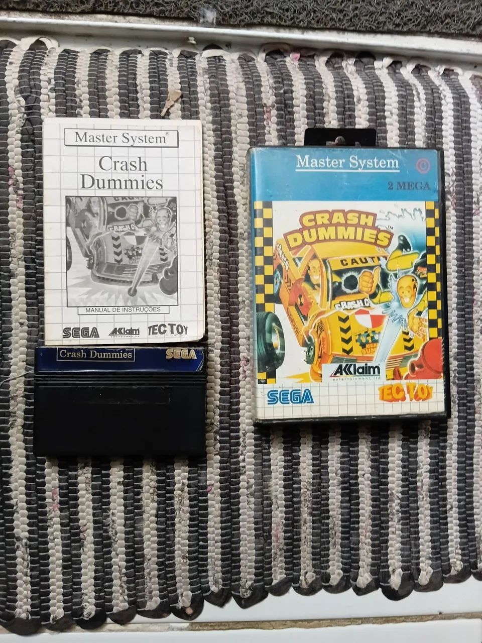 Jogo Master System Crash Dummies