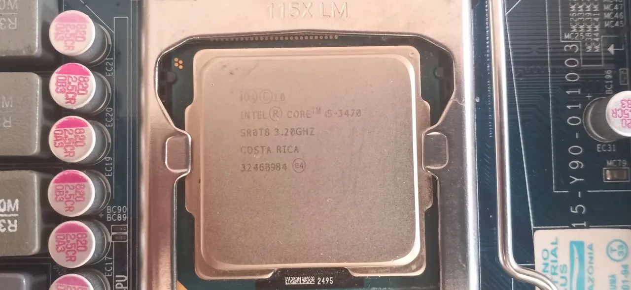 Placa mãe + core i5 3470 - Foto 2