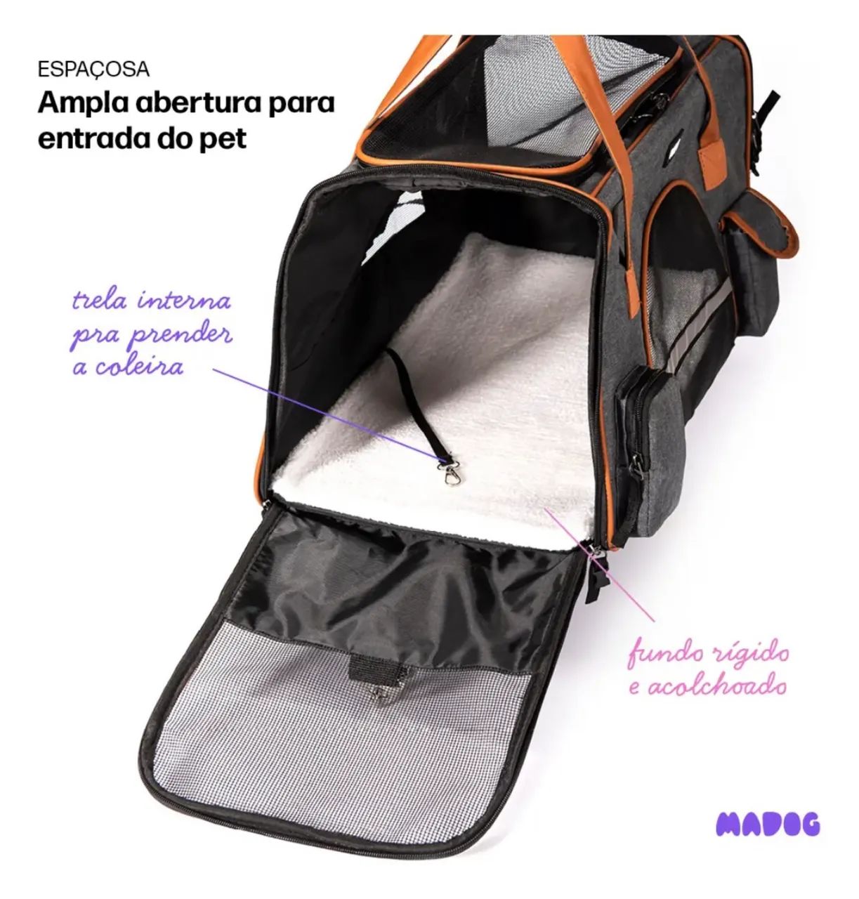 Bolsa de transporte pet - Foto 3