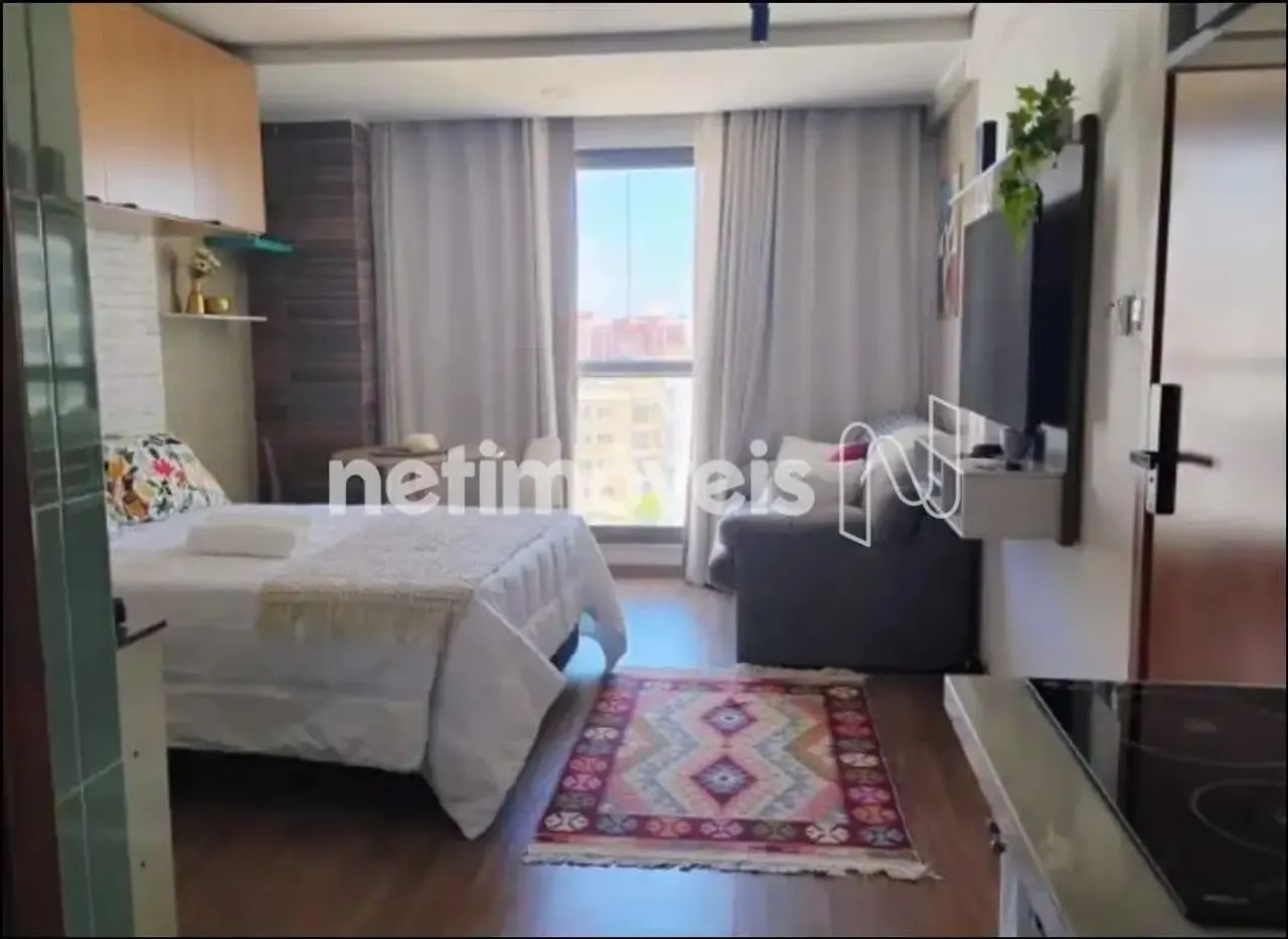 Studio/Quarto e Sala com Varanda e Lazer Premium na Barra  A 300m da Praia