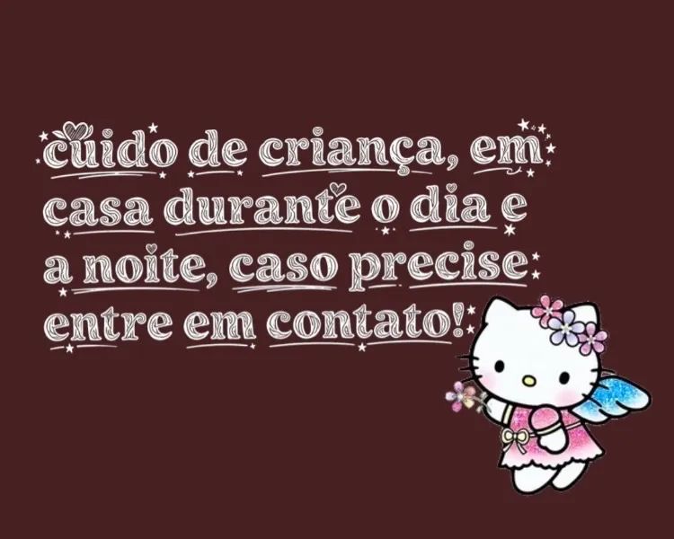 trabalho de babá, no acaracuzinho maracanau