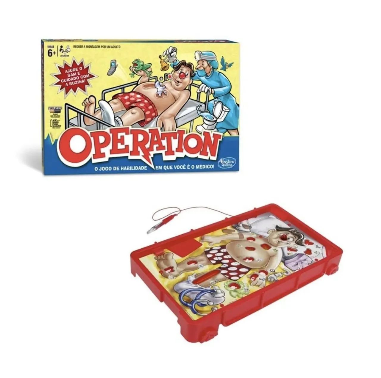 Jogo operando hasbro em perfeito estado na caixa 