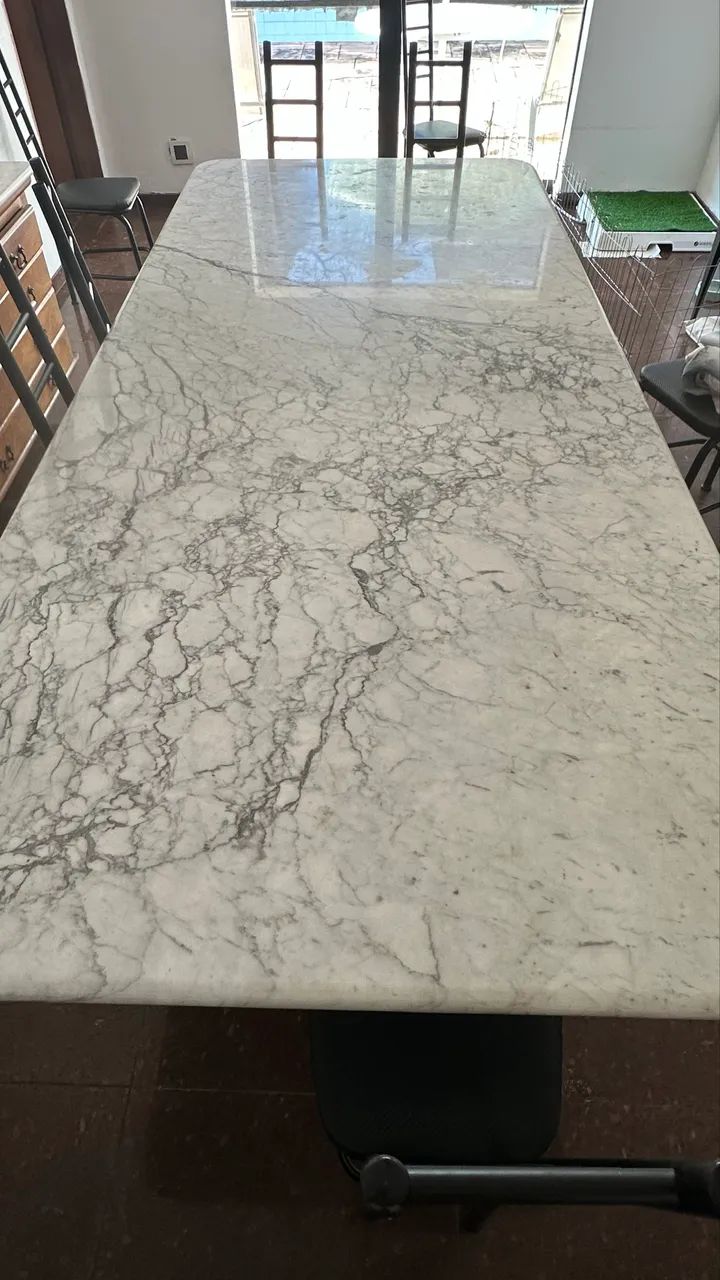 Mesa 100% mármore  - Foto 5