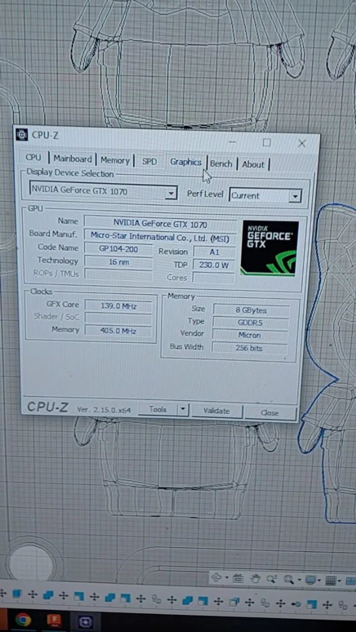 Placa de vídeo GeForce GTX 1070 8gb - Foto 4