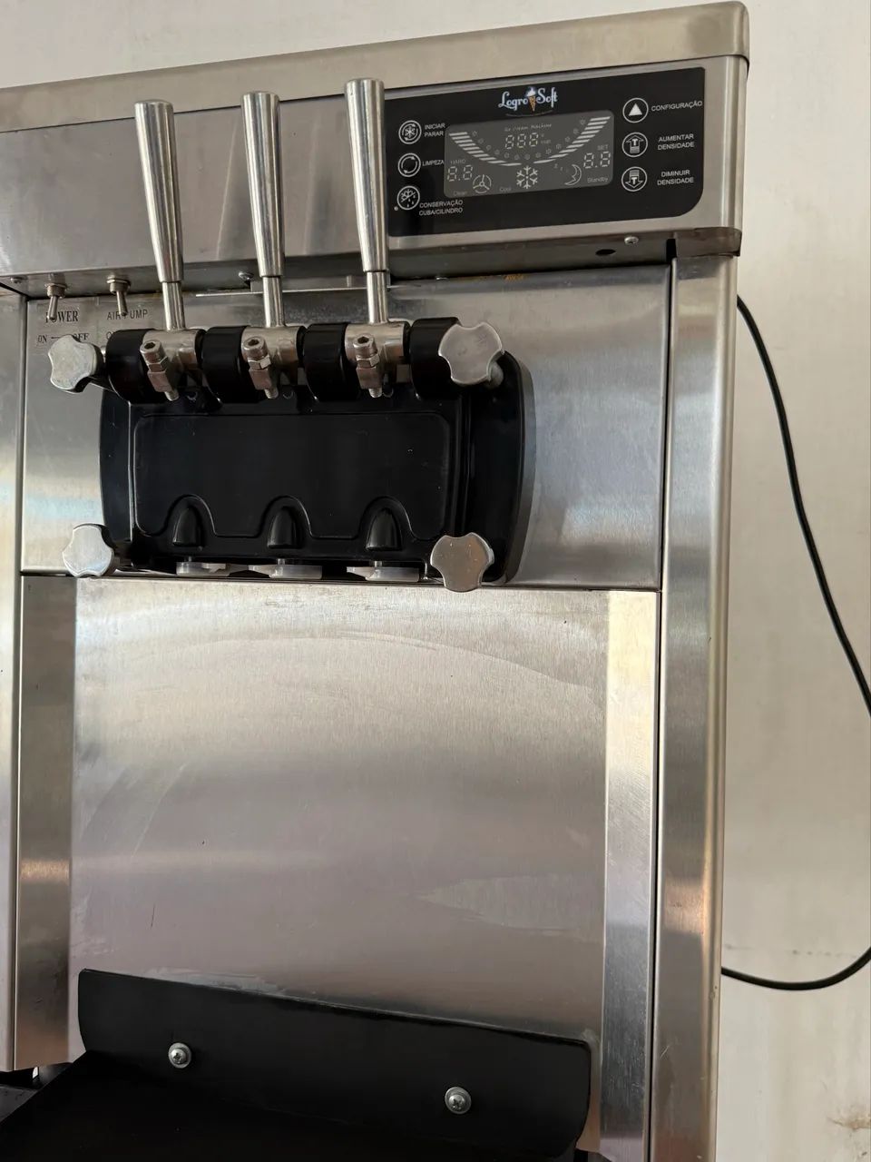 Máquina de sorvete logrosoft praticamente nova  - Foto 3