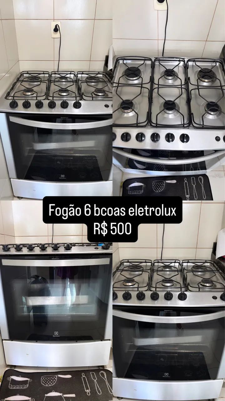 Fogão 6 bocas