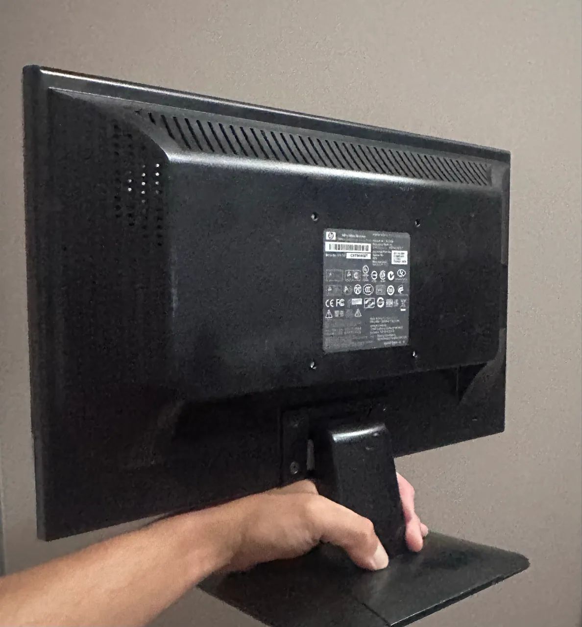 monitor hp 18.5 pol