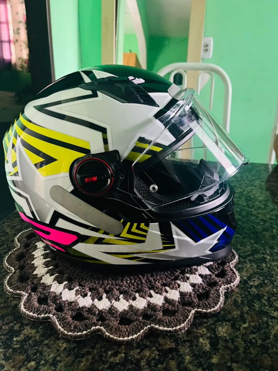 CAPACETE ESTELLAR LS2 ZERO 56 - Foto 4