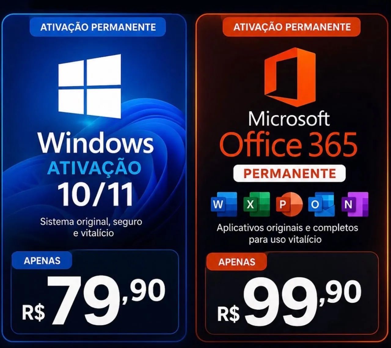 Windows 10 Pro + Ativação 