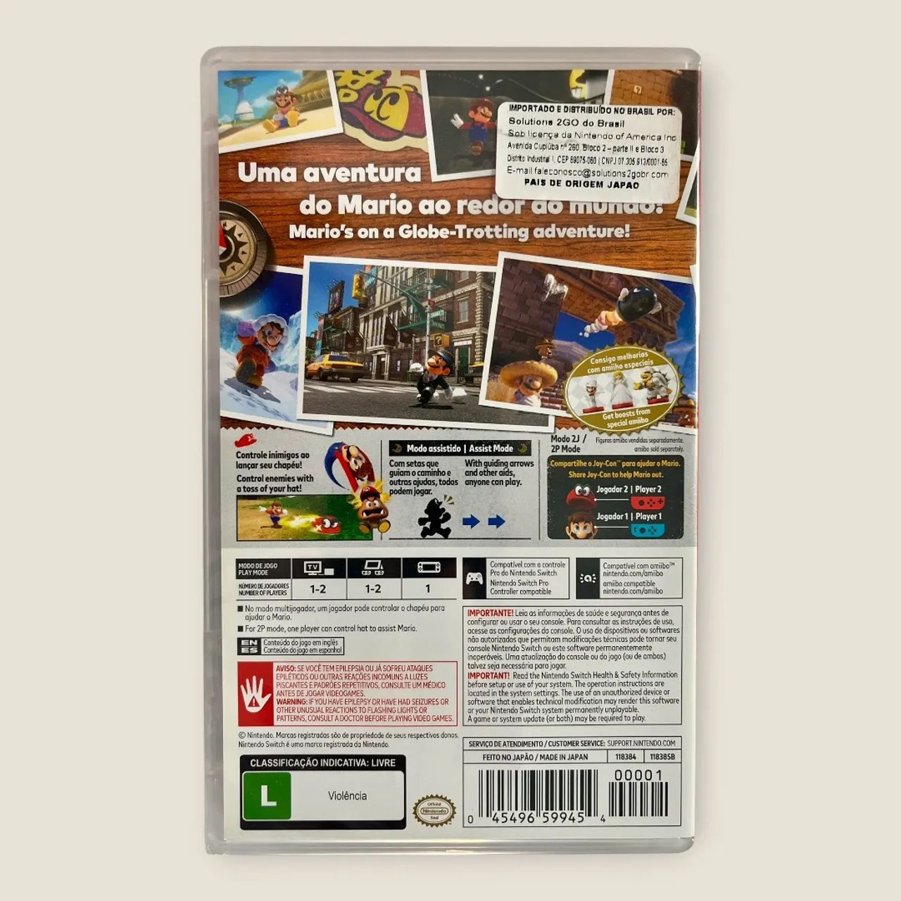 Mario Odyssey Switch (Lacrado)  - Foto 2