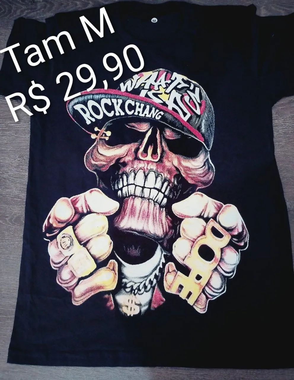 Camisetas preta manga curta  - Foto 4
