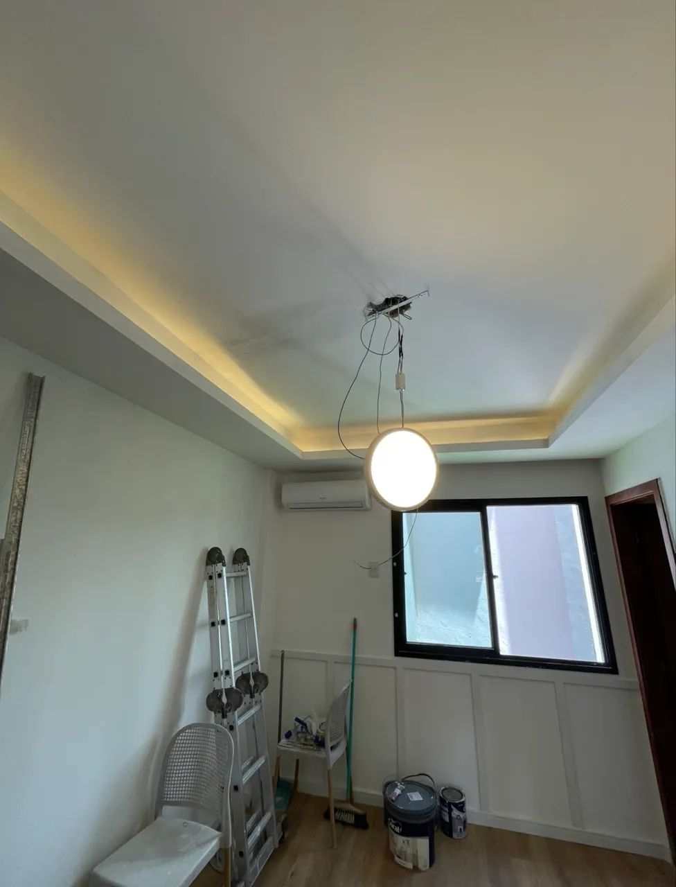 Trabalhamos com instala ção de forro de drywall com sanca aberta - Foto 4