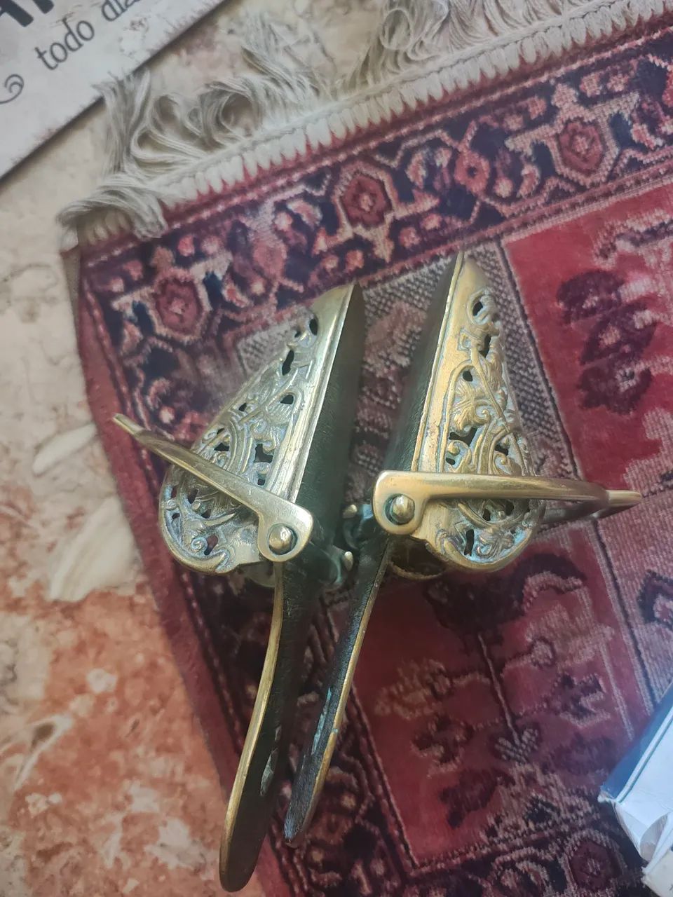    antigos estribos de bronze - Foto 4