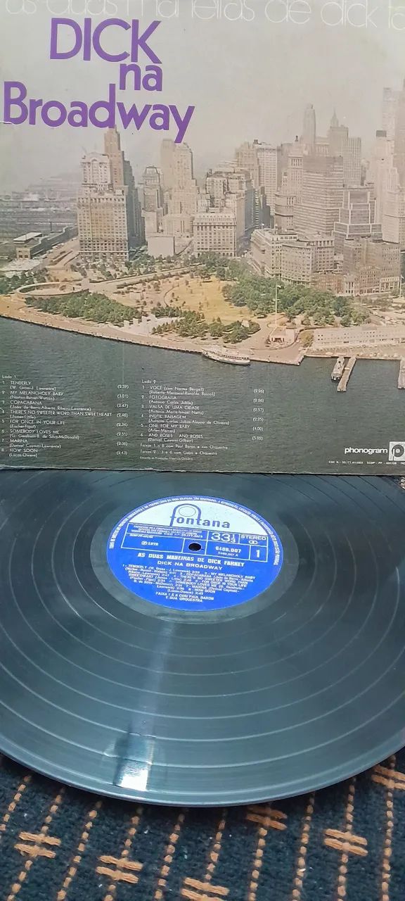 Lp Dick Farney ' As duas Maneiras " Ipanema e Broadway 1972 - Foto 2