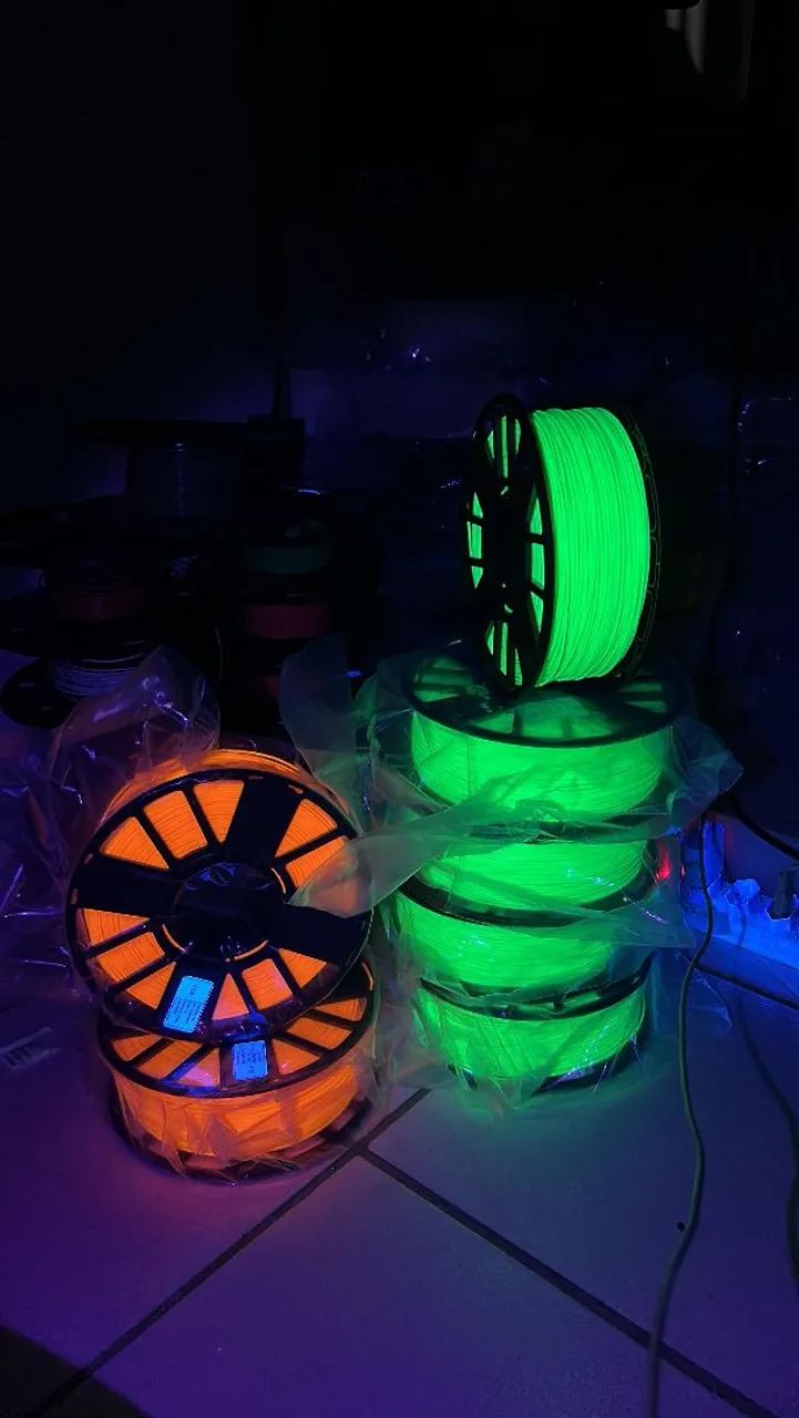 Filamento PLA NEON 1Kg - @CentralLab 