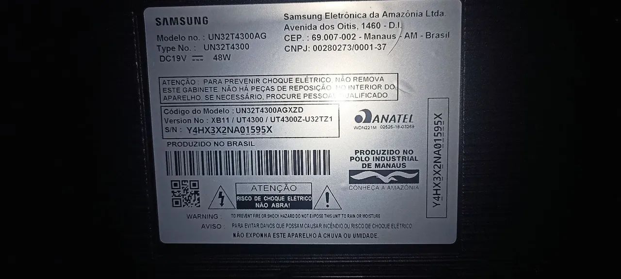 Vendo TV 32'' Samsung usada - Foto 2