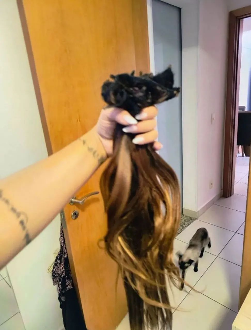 Cabelo 100% humano - Foto 3