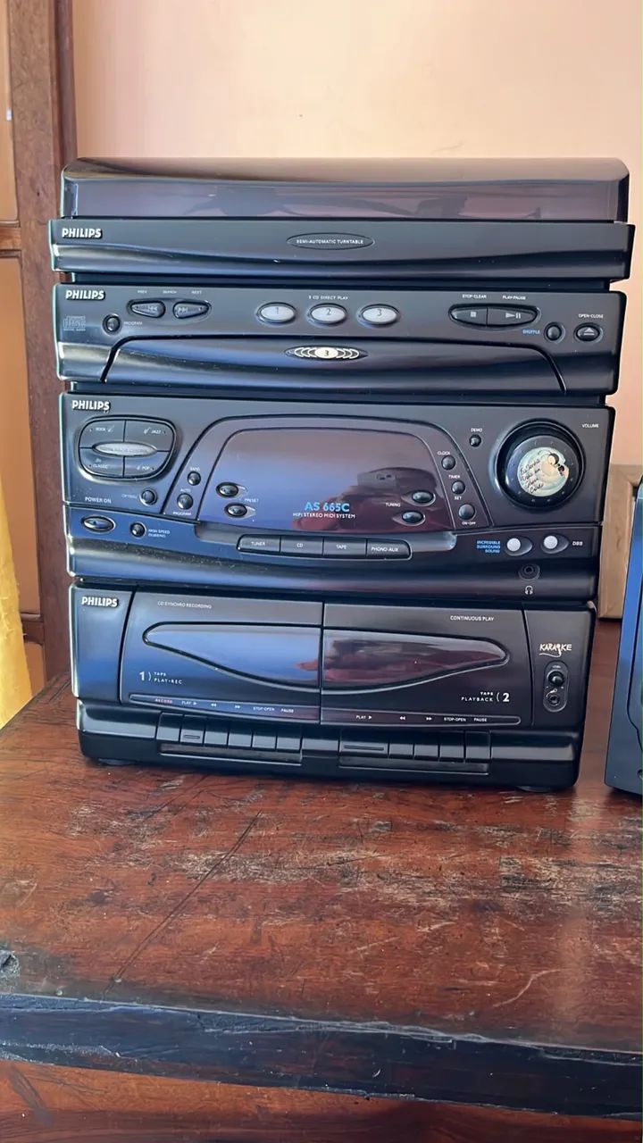 Aparelho de som Philips 