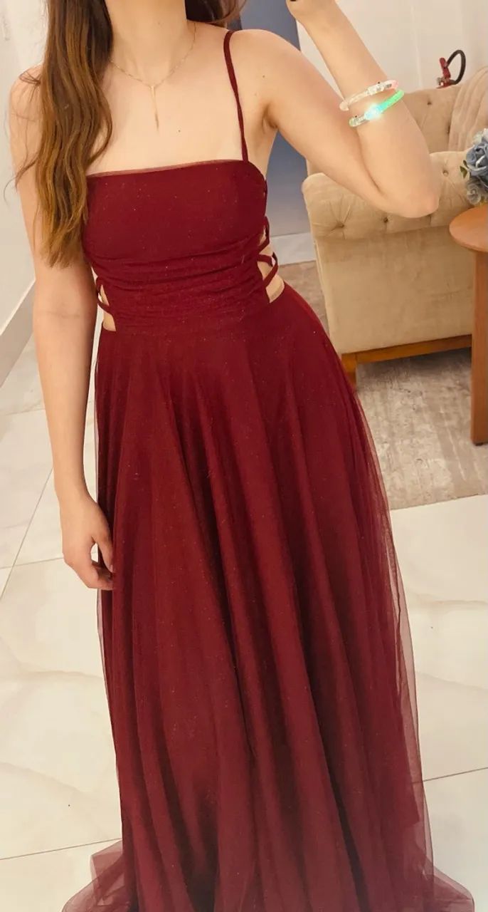 Vestido Vermelho Festa  - Foto 2