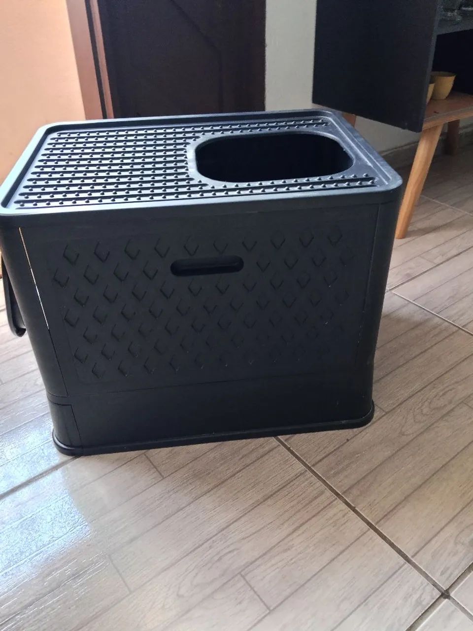 Caixa de areia de gato 