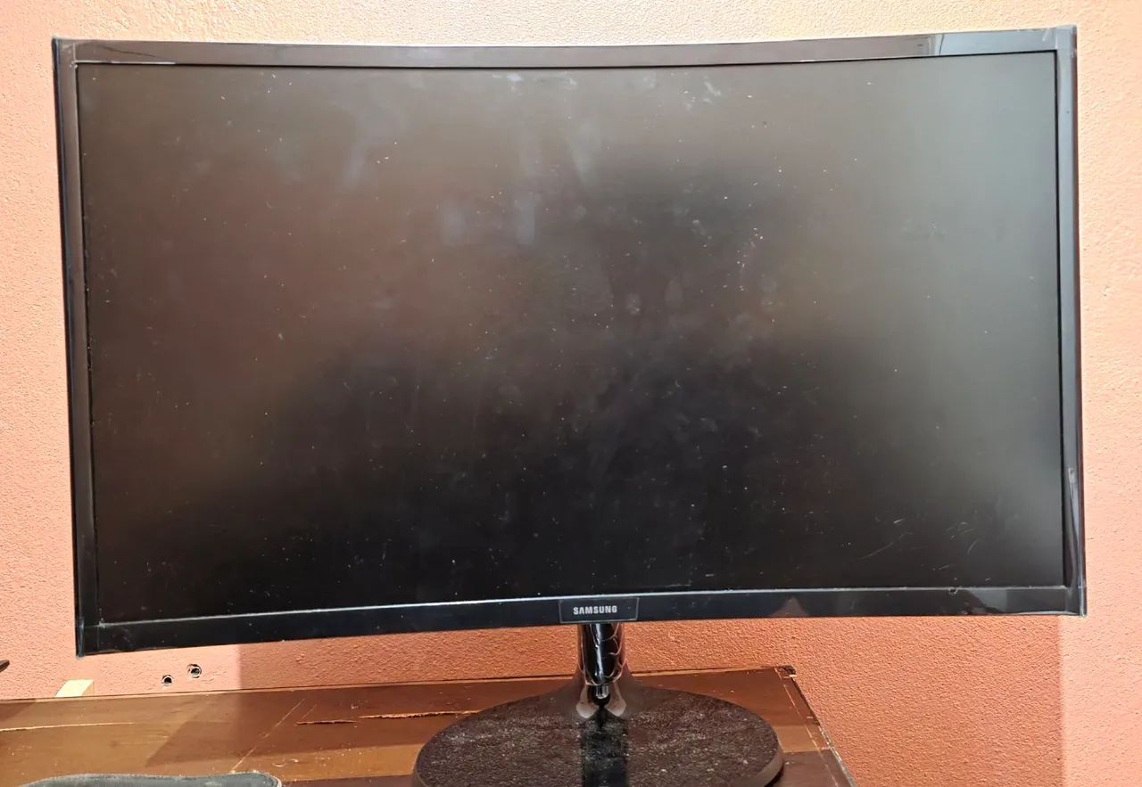 Monitor Gamer Curvo Samsung 24" FHD - GRÁTIS HDMI <br>VENDO<br>CF390 - Foto 2