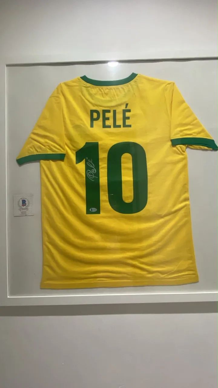 Camisa autografada Pelé  - Foto 2