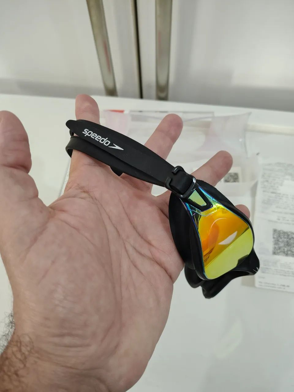ÓCULOS DE NATAÇÃO SPEEDO TSUNAMI NOVO - Foto 4