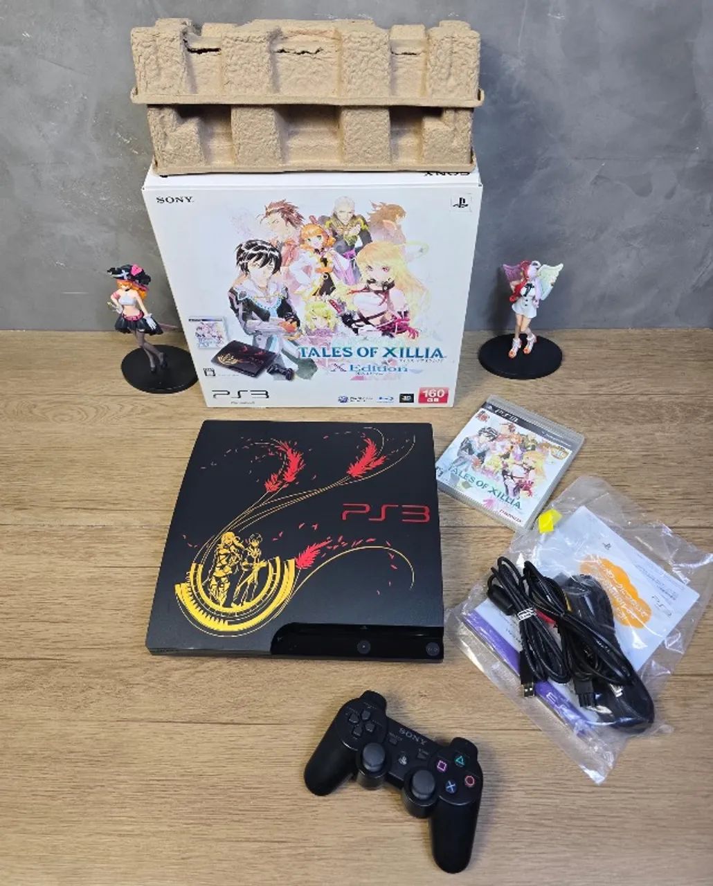 PlayStation 3 Slim 160GB Tales of Xillia X Edition CIB - Edição