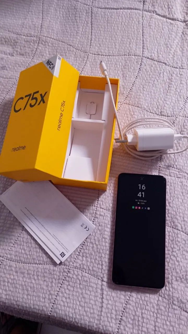 ? Realme C75x 256GB Rosa | Excelente Estado | Completo - Foto 2