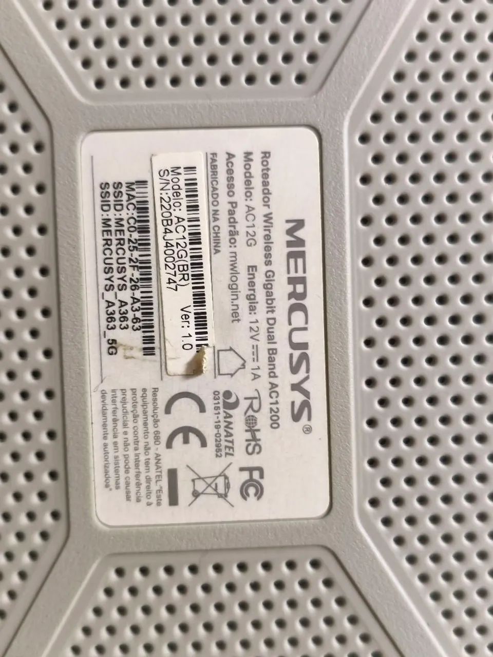 Roteador Mercusys 5g/1000 - Foto 3
