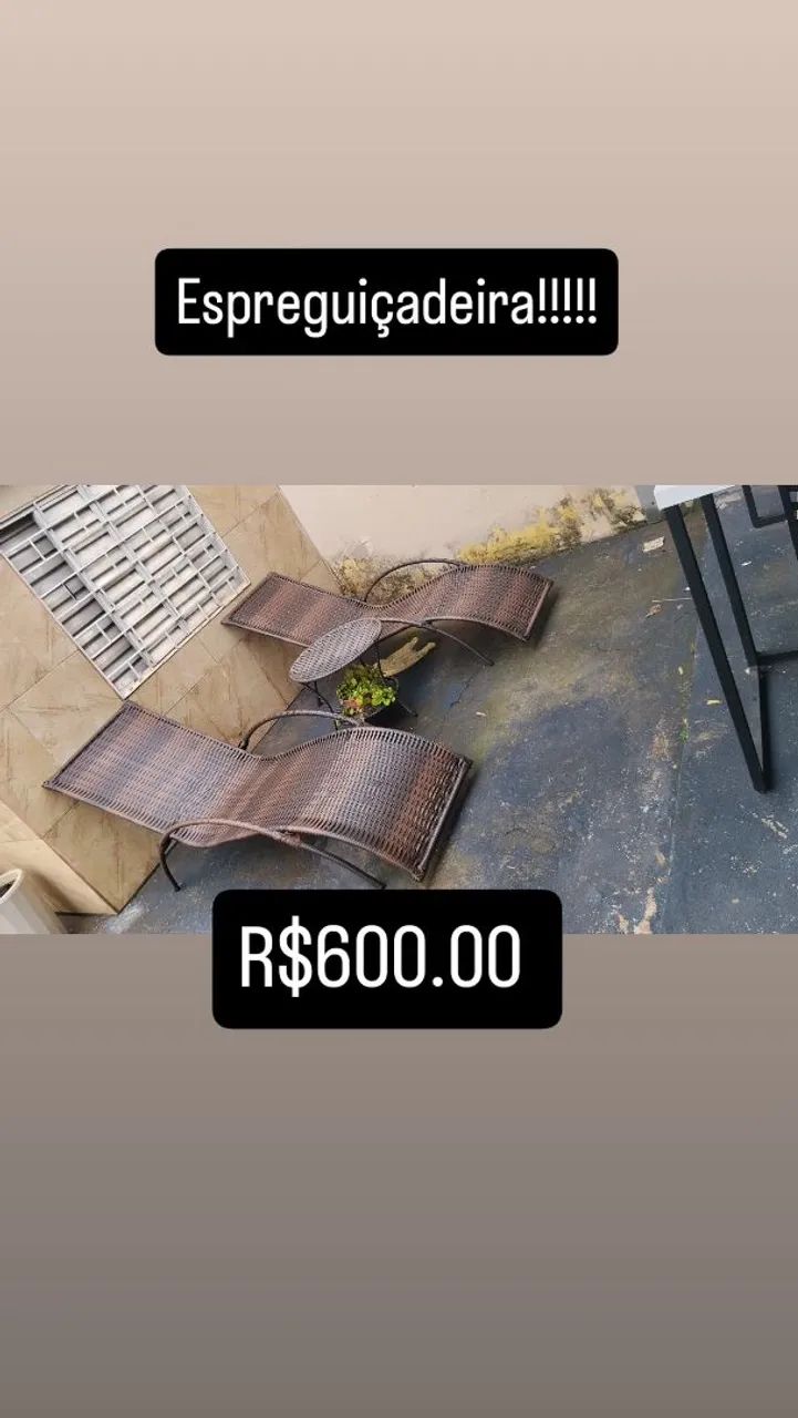 Vendo espreguiçadeira 