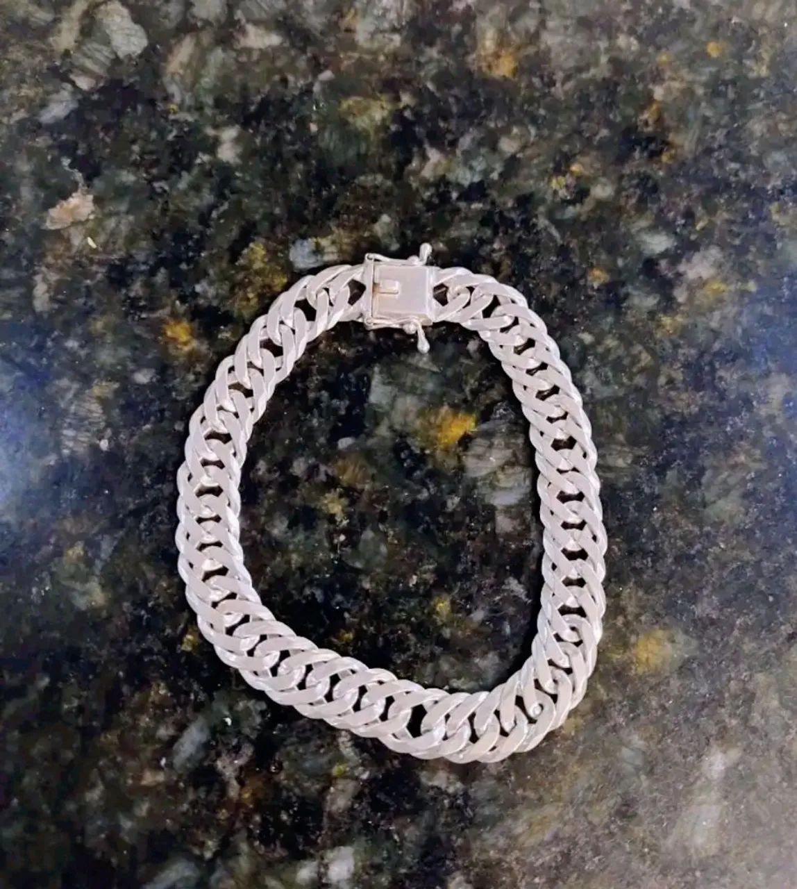  corrente e duas pulseiras de prata 925  - Foto 3