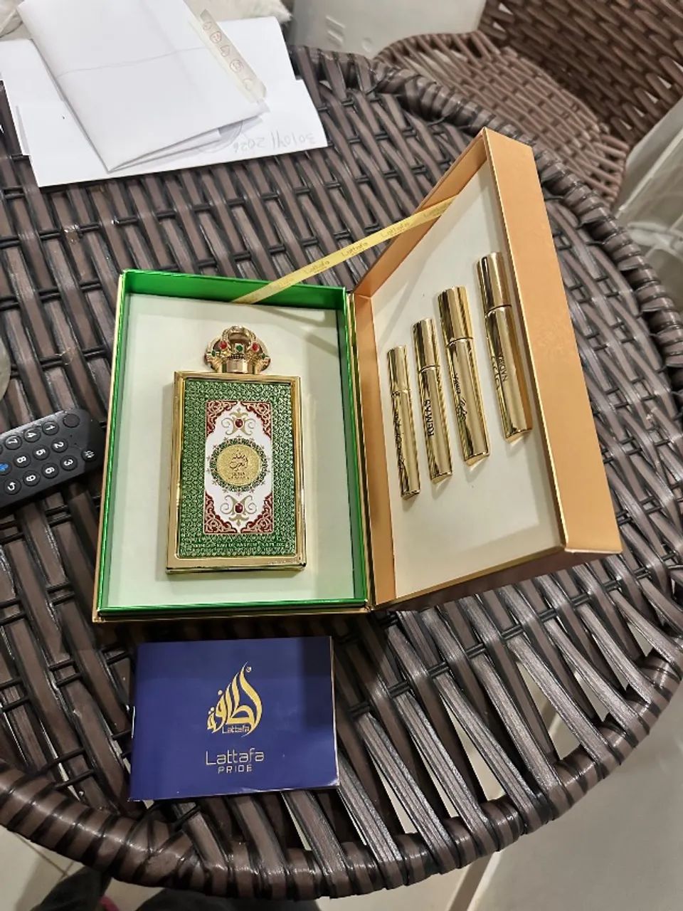 Perfume Queen of Arabia Lattafa Eau de Parfum 100ml Original + 4 Amostras - Foto 3