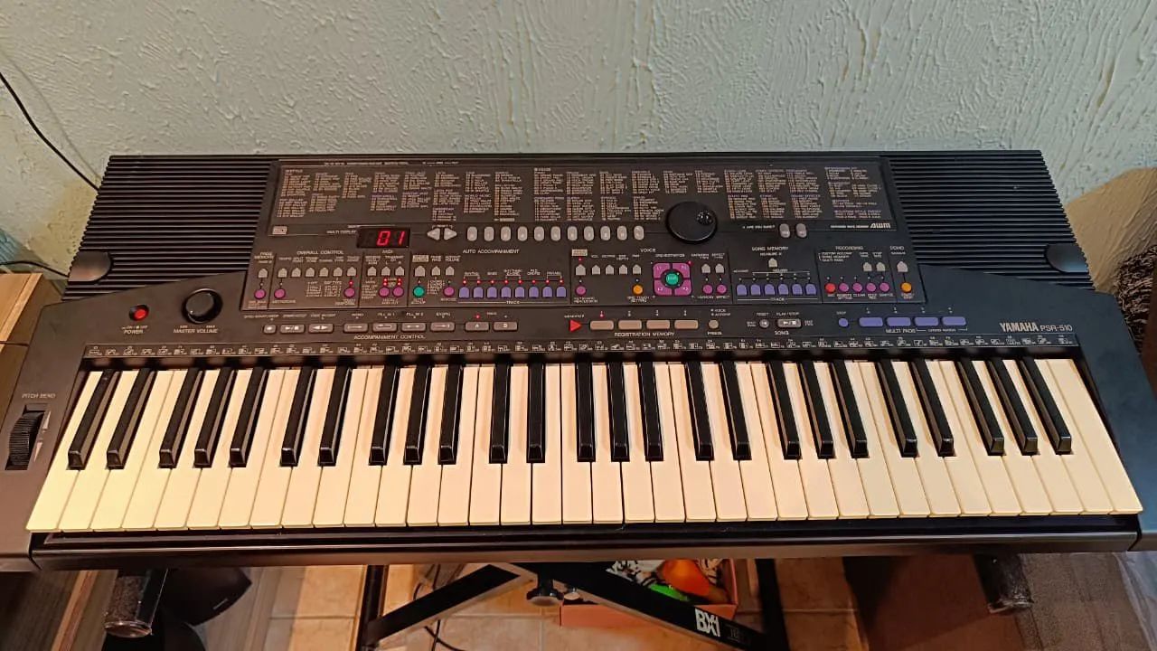 Teclado Yamaha Psr 510. - Instrumentos musicais - João Alfredo