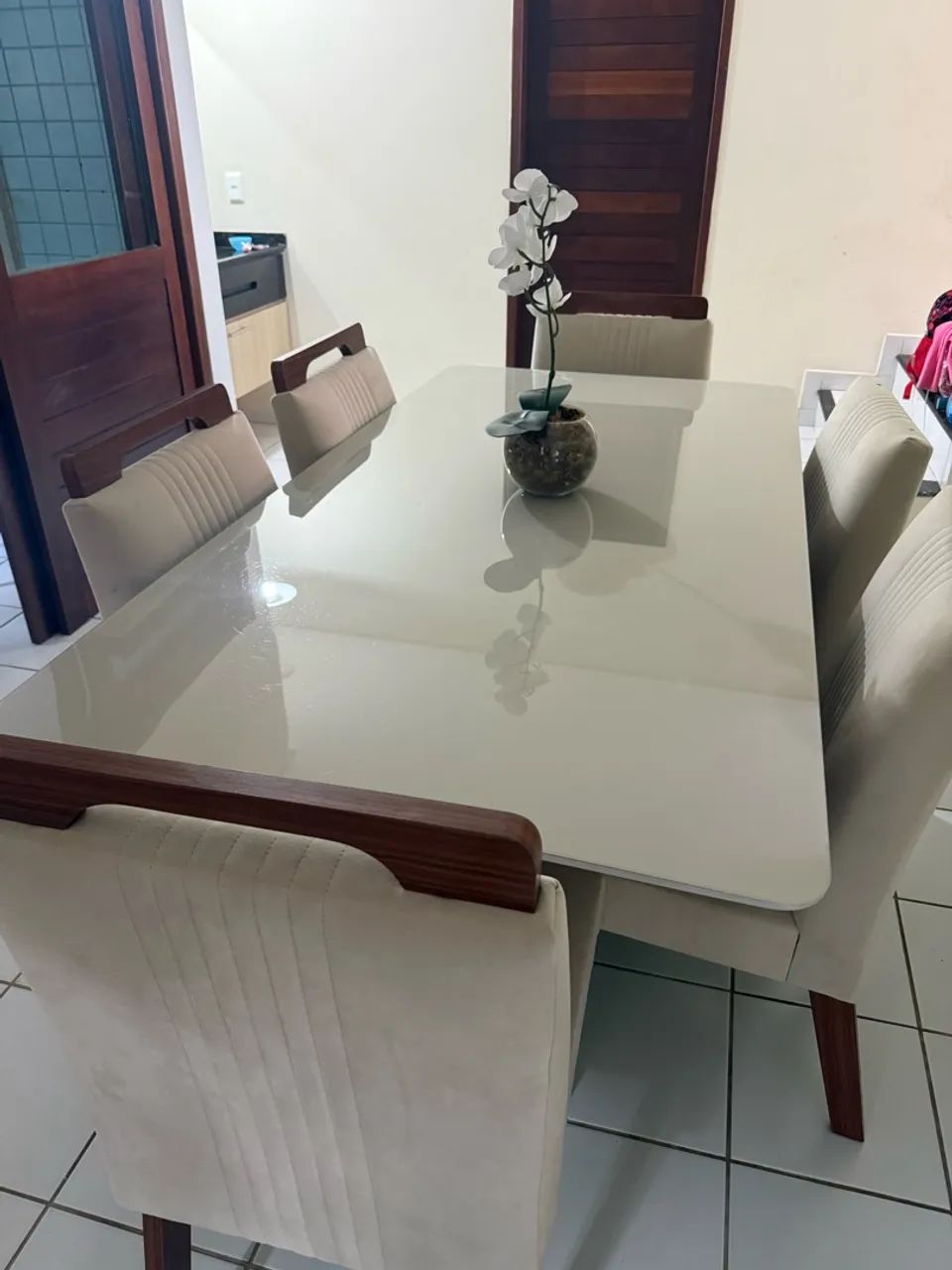 Mesa de jantar com 6 cadeiras  - Foto 5