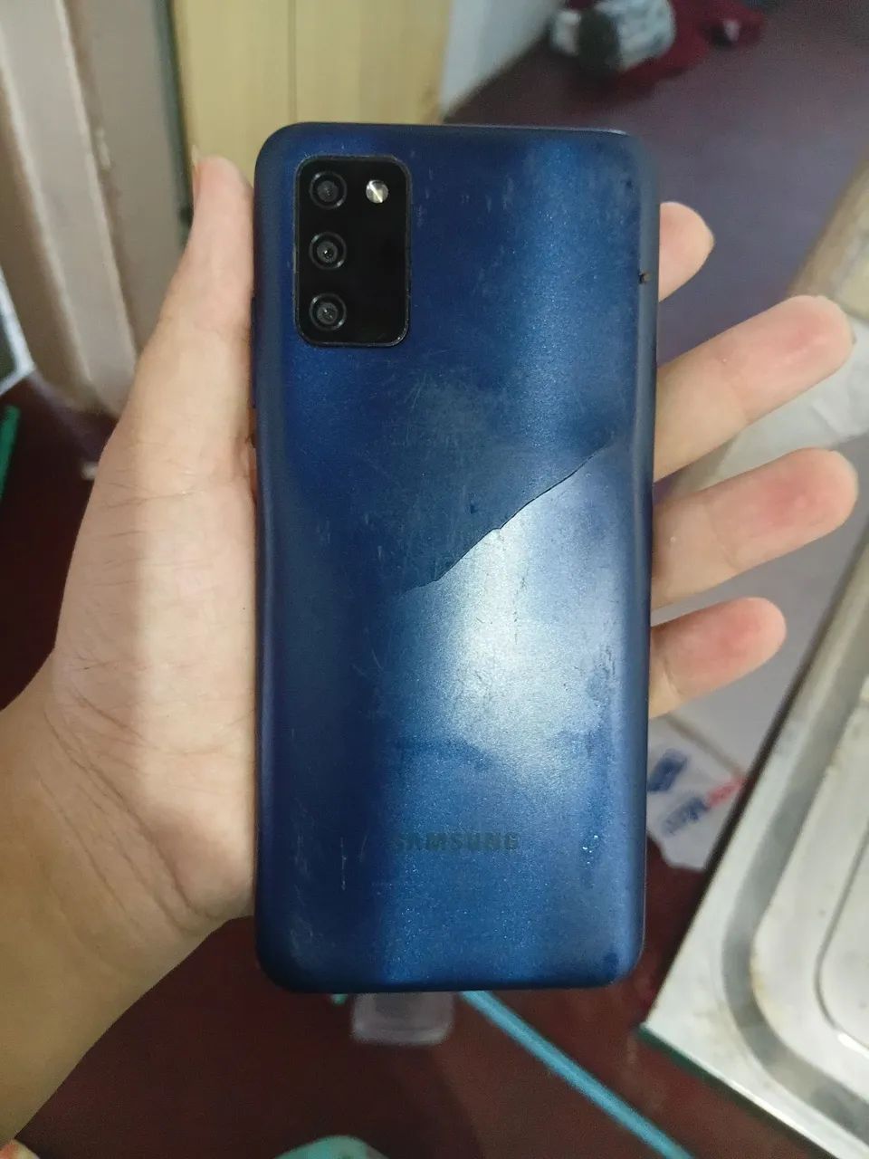 Celular para retirar peça 