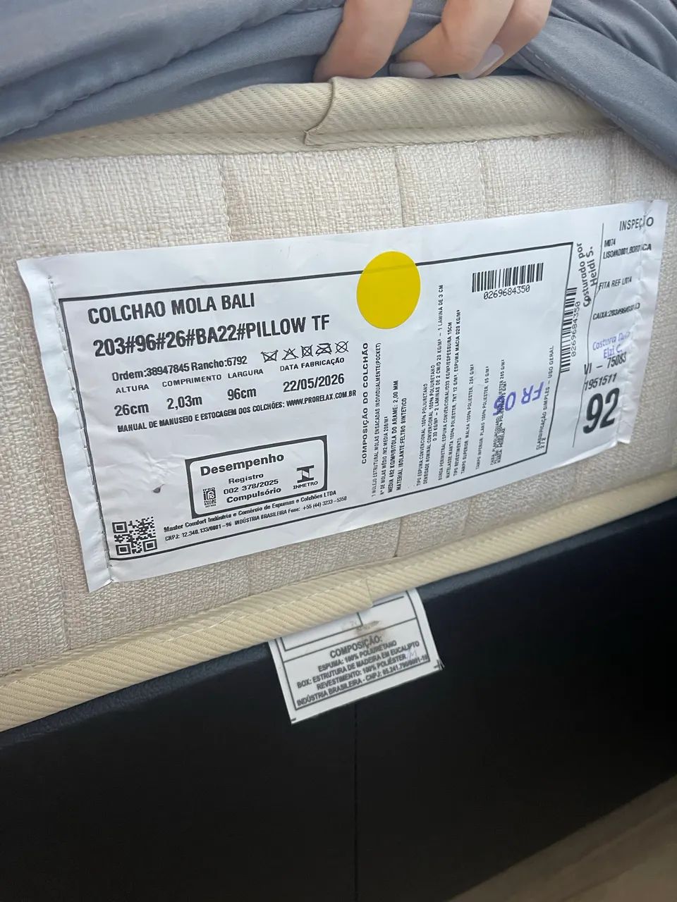 Cama BOX Solteiro - Cama NOVA!! Pouquíssimo usada - Foto 2