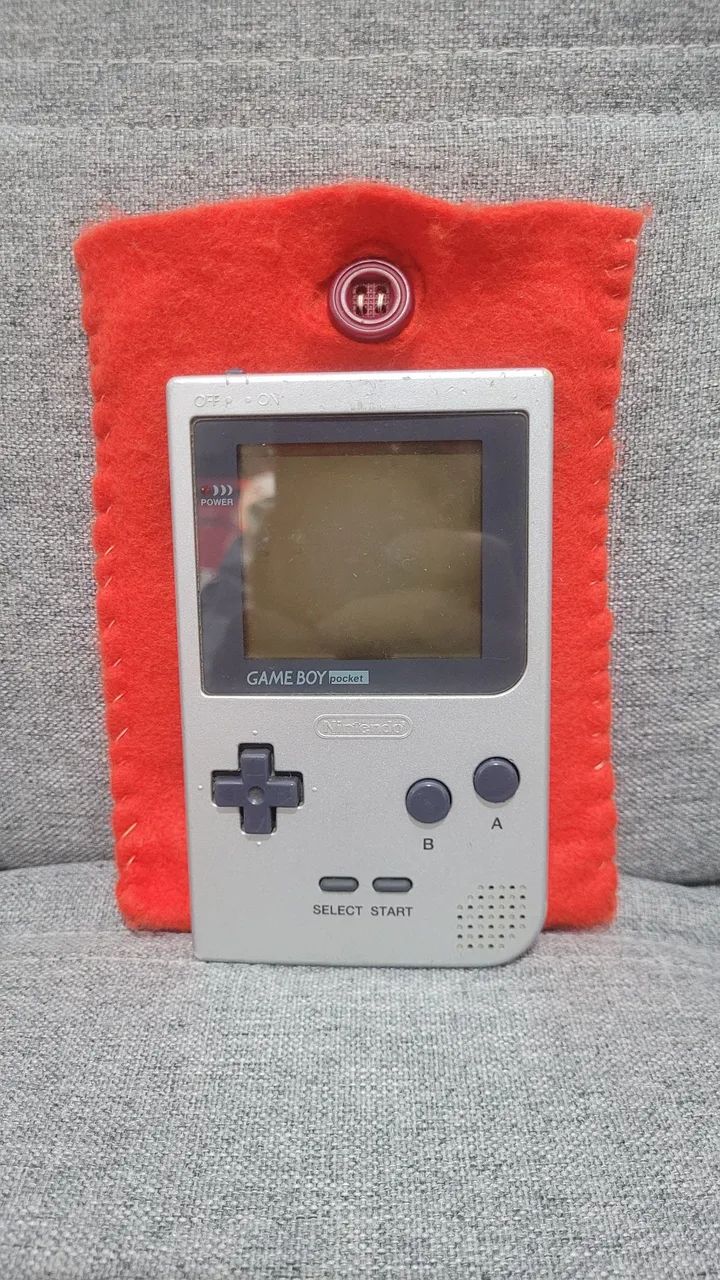 Game Boy pocket prateado original nintendo - Consoles de Vídeo