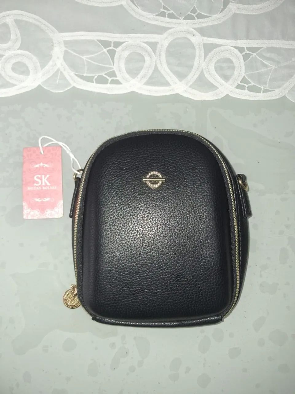 Bolsa SK Moda E Bolsas - Preta - Foto 3