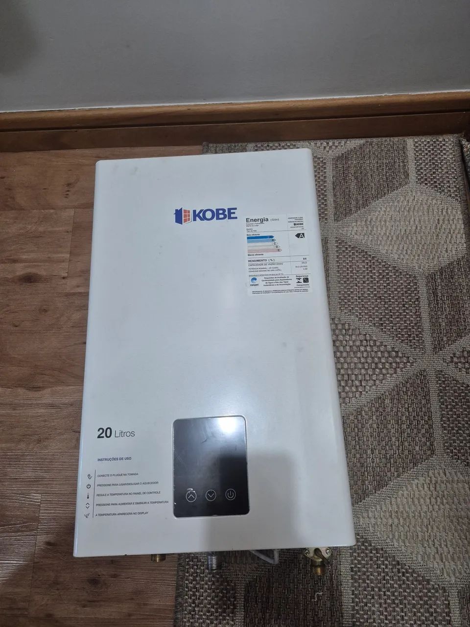 Aquecedor digital KOBE 20L GN