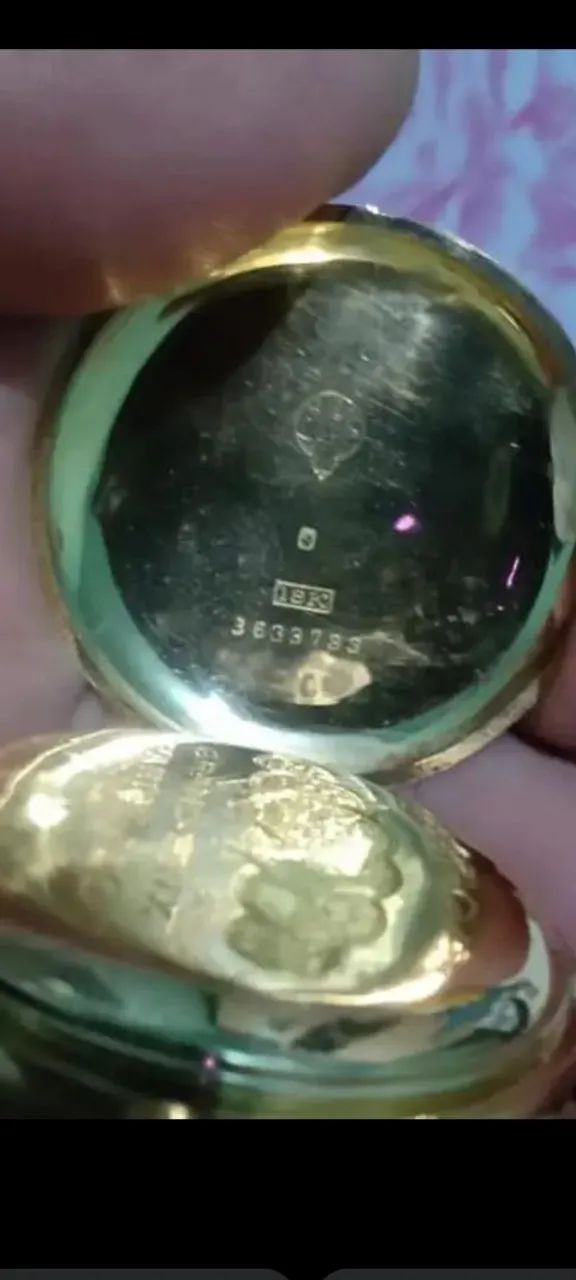 Omega Prix 1900 Paris ouro 18k