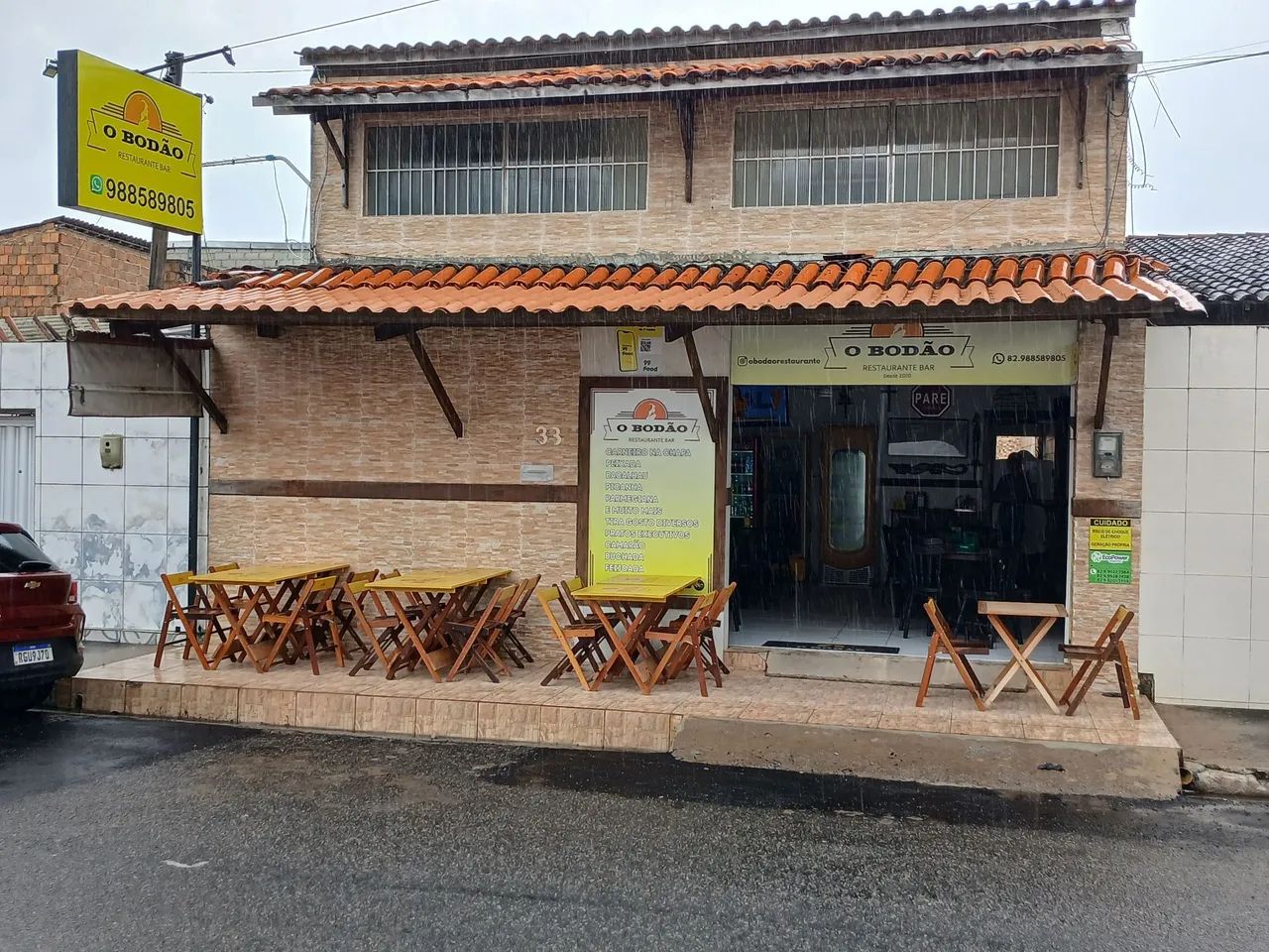  Restaurante Bar Completo em funcionamento 