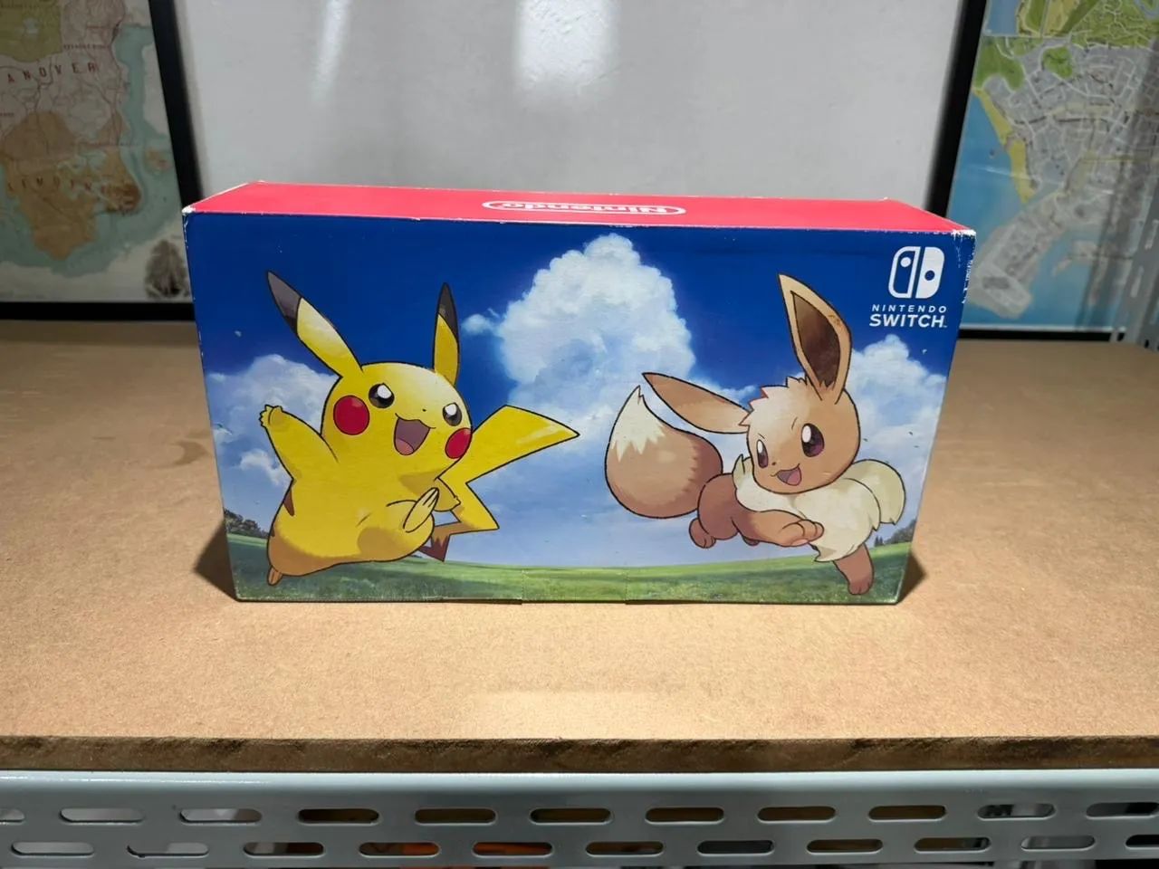 Vendo Nintendo Switch Let?s Go Eevee Japonês Semi novo - Foto 2